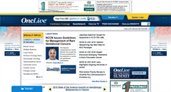Desktop Screenshot of onclive.com